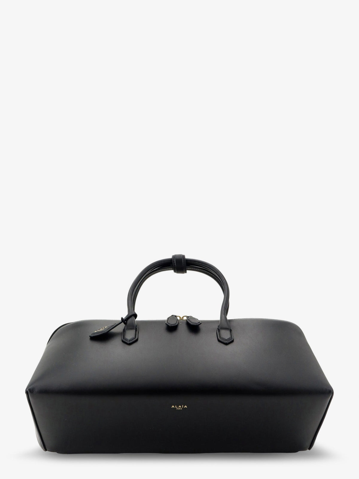 Alaïa Delta Medium leather handbag - Noir