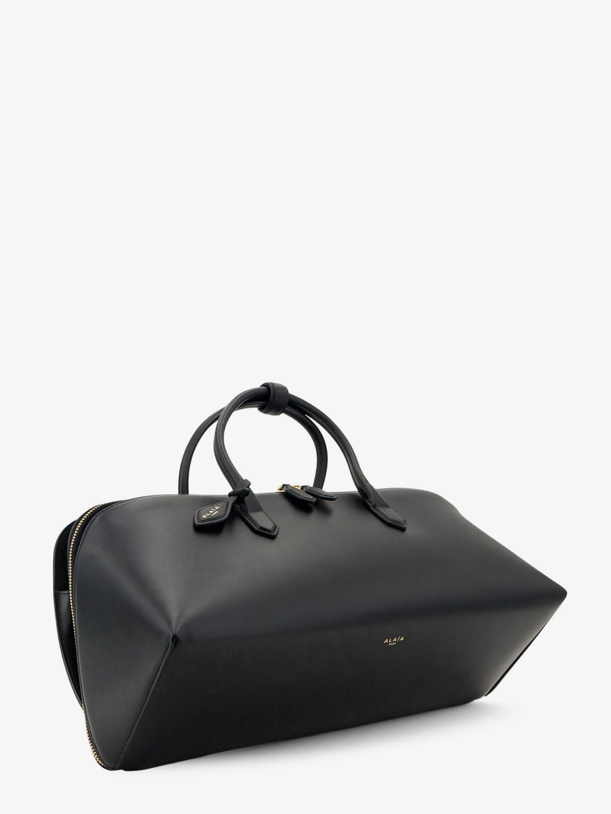 Alaïa Delta Medium leather handbag - Noir