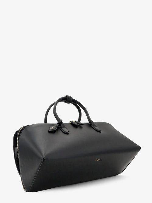 Alaïa Delta Medium leather handbag - Noir