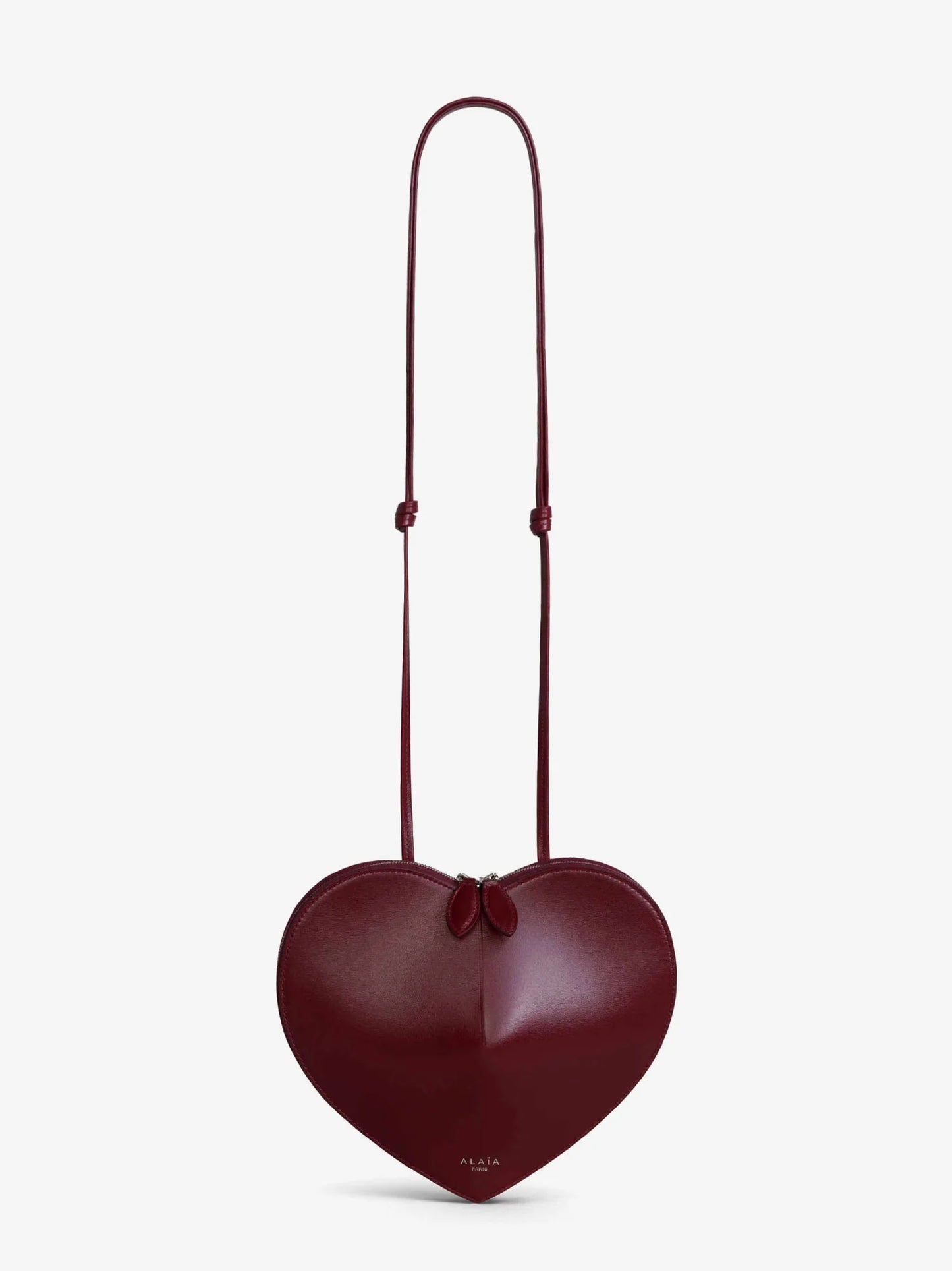 ALAÏA - Le Coeur Leather crossbody bag