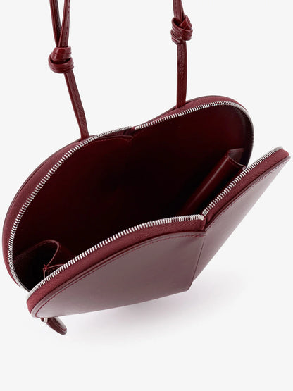 ALAÏA - Le Coeur Leather crossbody bag