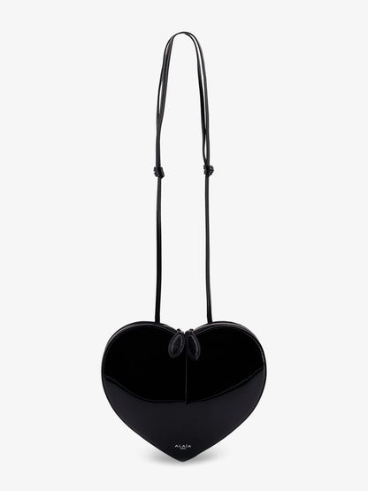 ALAÏA - Le Coeur patent leather crossbody bag