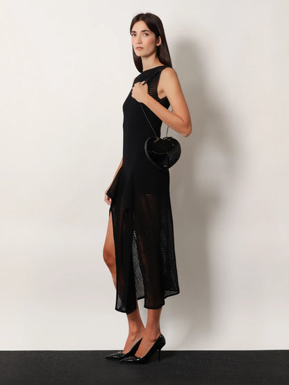 ALAÏA - Le Coeur patent leather crossbody bag