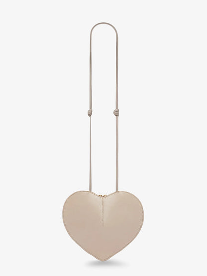 ALAÏA - Le Coeur suede and leather crossbody bag