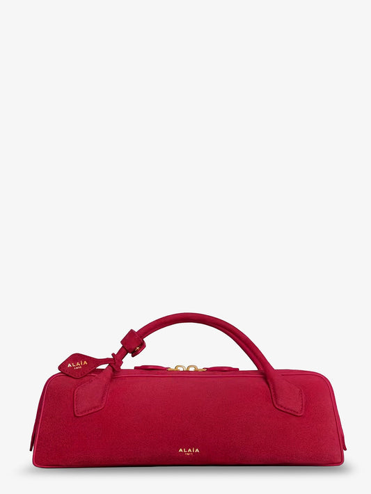 Alaïa Teckel Clutch suede handbag - Dalia