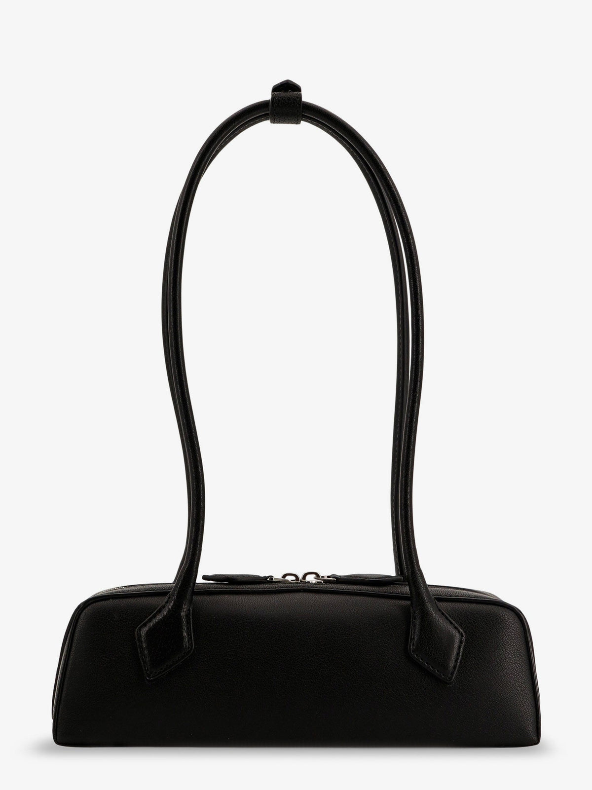 Alaia Teckel Small leather shoulder bag - Noir