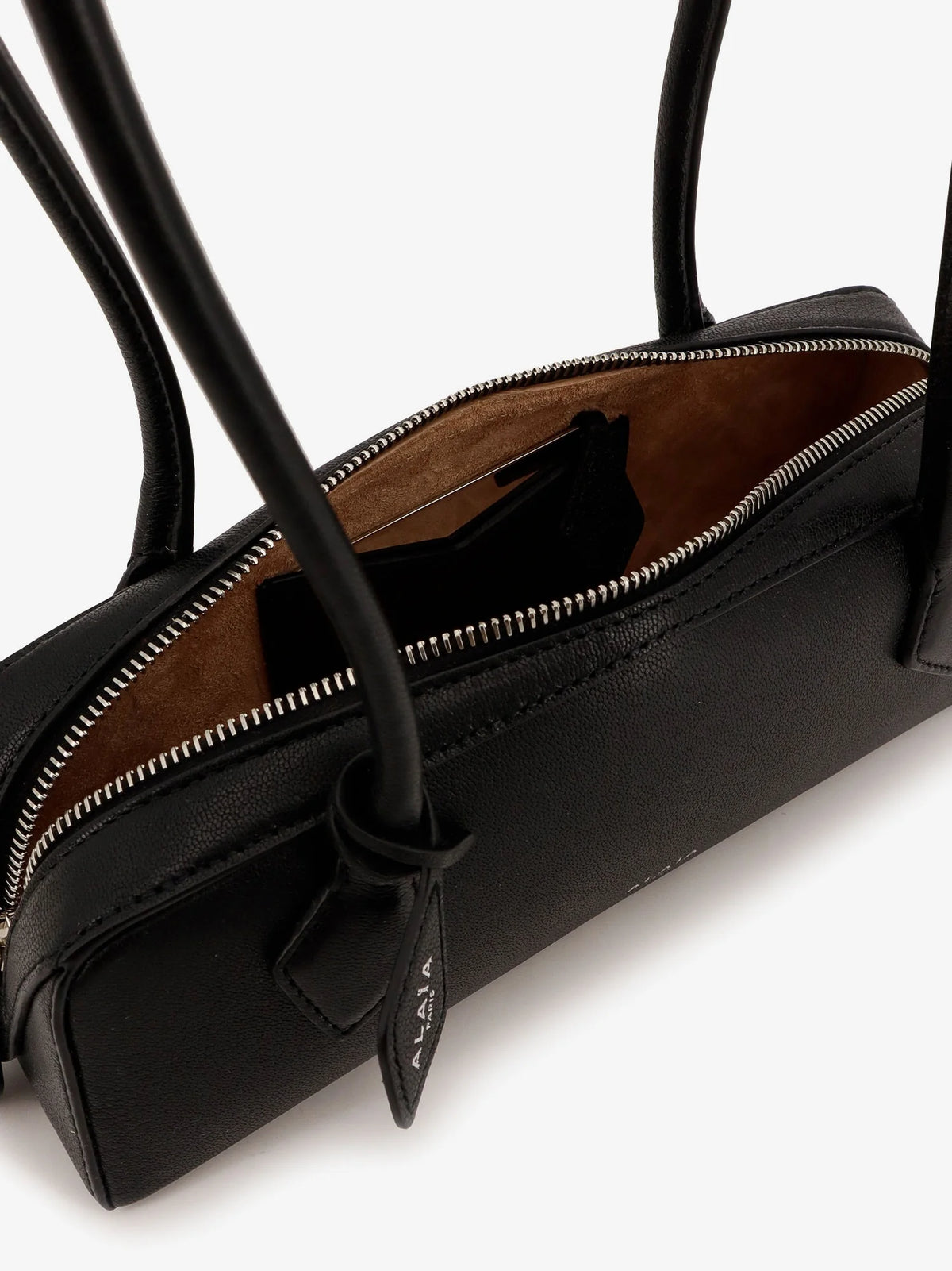 ALAÏA - Teckel Small leather shoulder bag