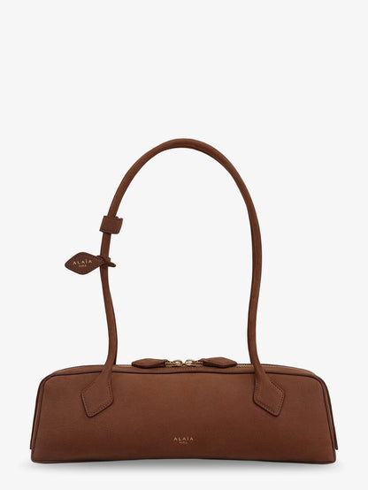 ALAÏA - Teckel Medium suede shoulder bag
