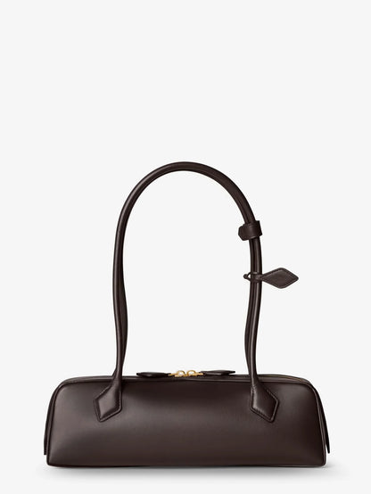 Alaia Le Teckel Medium Leather Shoulder Bag