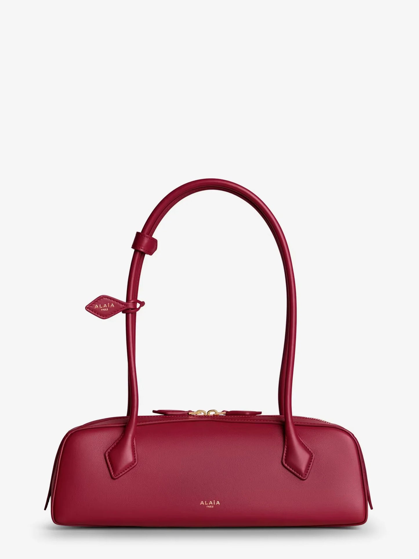 Alaia Le Teckel Medium Leather Shoulder Bag