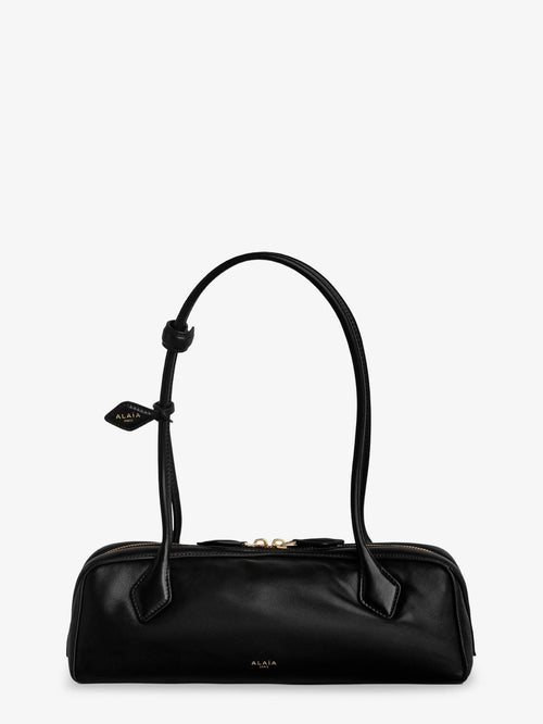 Alaïa Le Teckel leather shoulder bag - Black