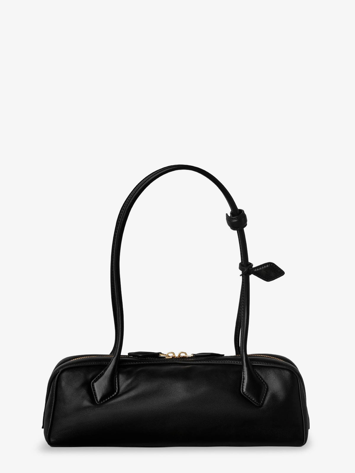 Alaïa Le Teckel leather shoulder bag - Black