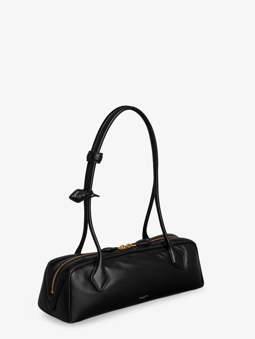 Alaïa Le Teckel leather shoulder bag - Black