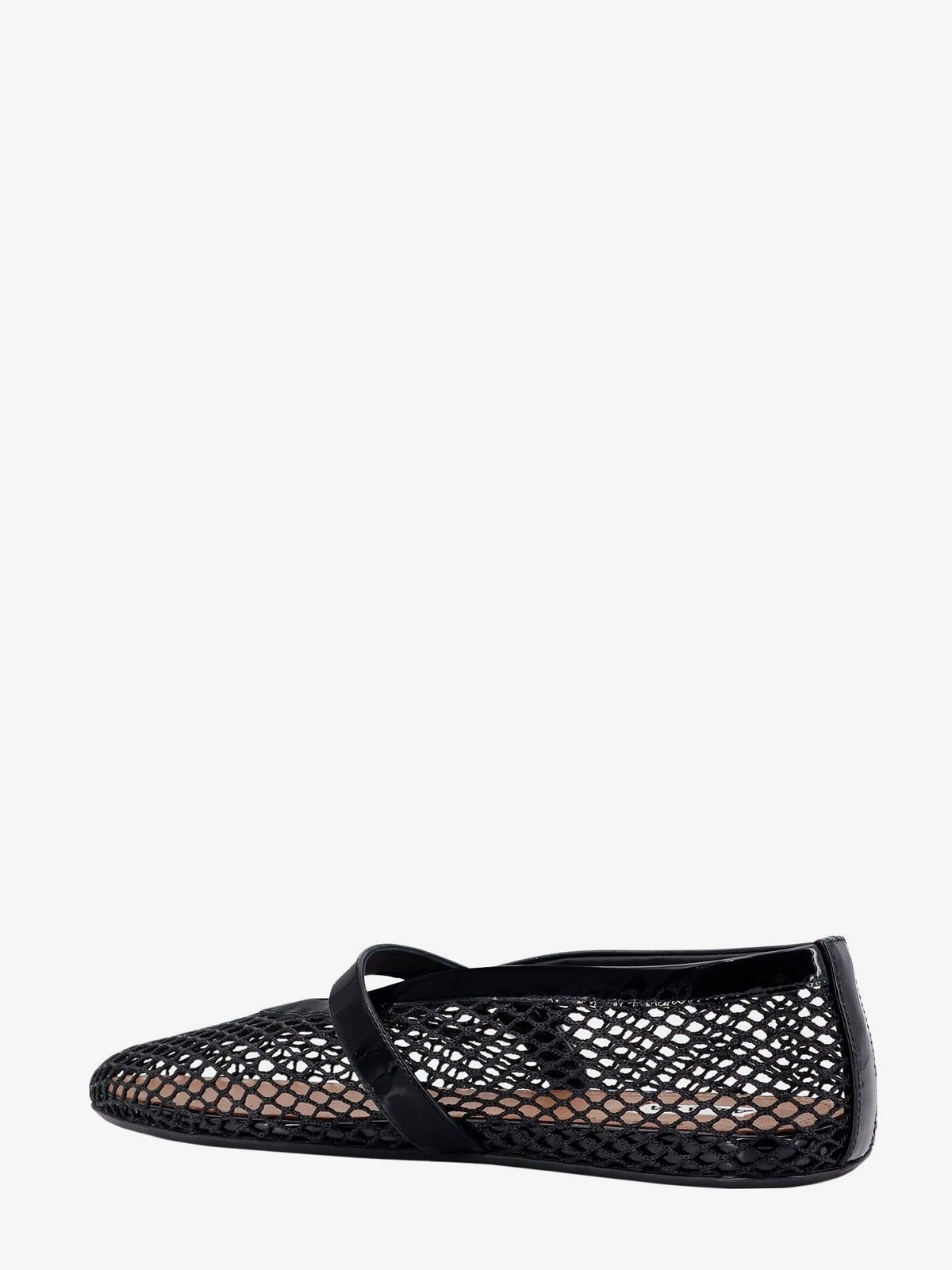 Alaia Mesh ballet flats - Noir
