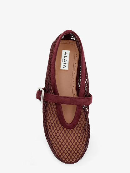 ALAÏA - Mesh Ballet Flats