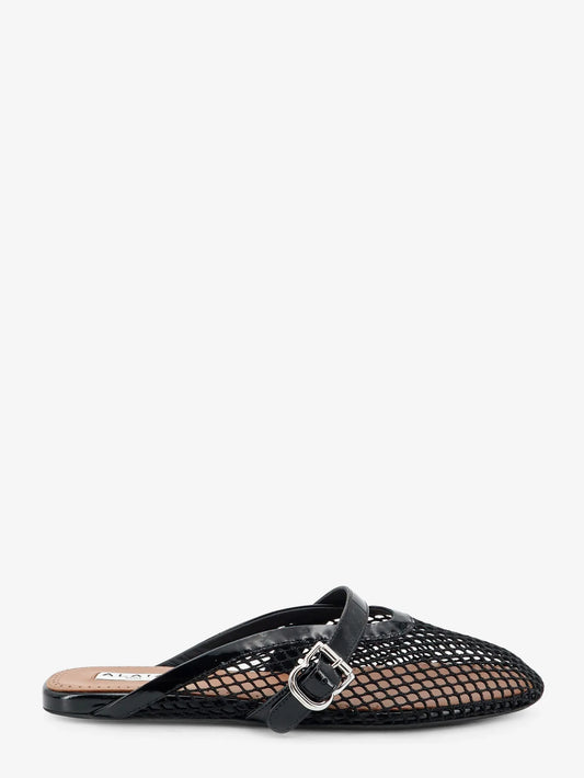 Alaia Flat Mesh Sandals