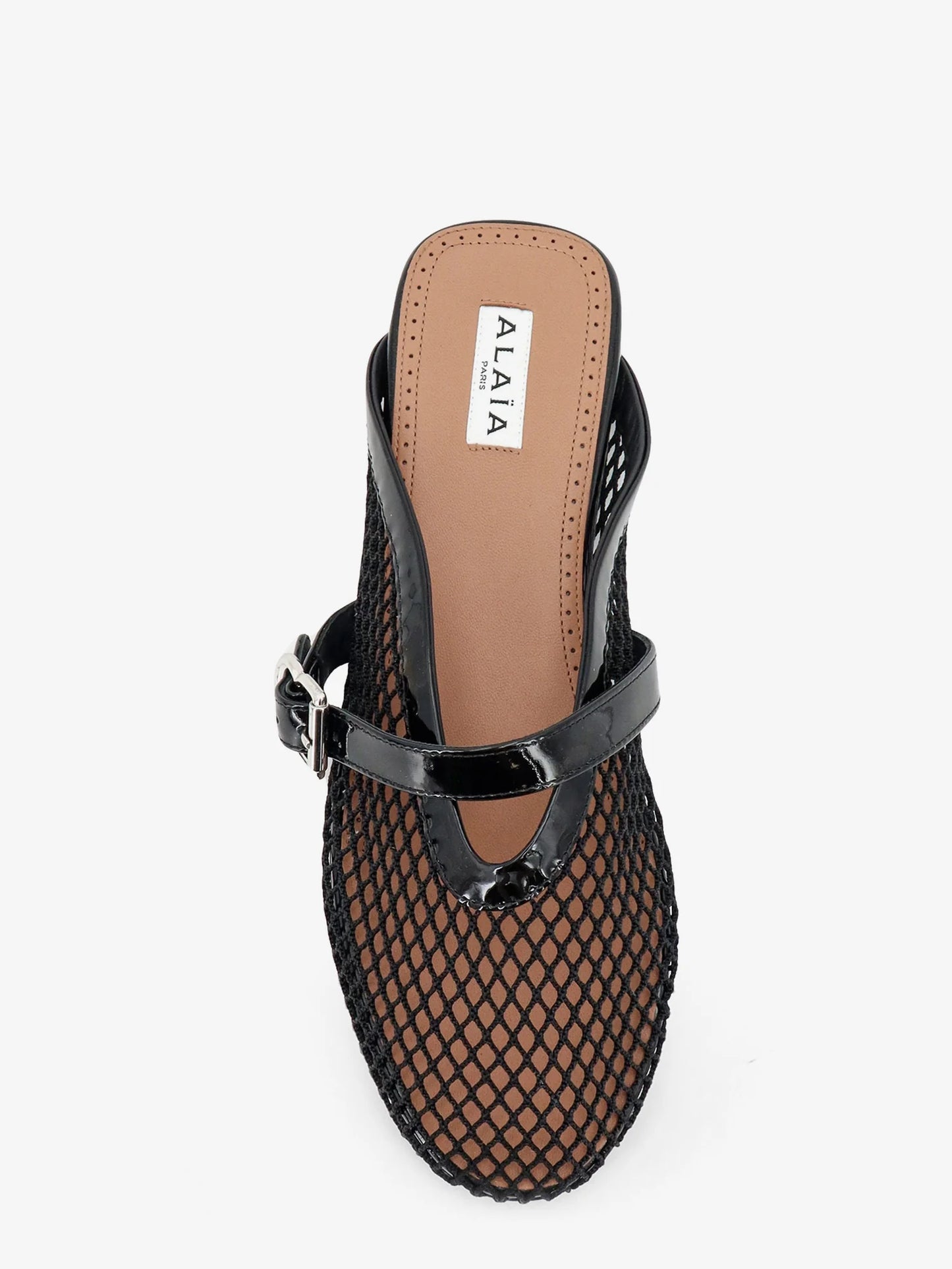 ALAÏA - Flat mesh sandals