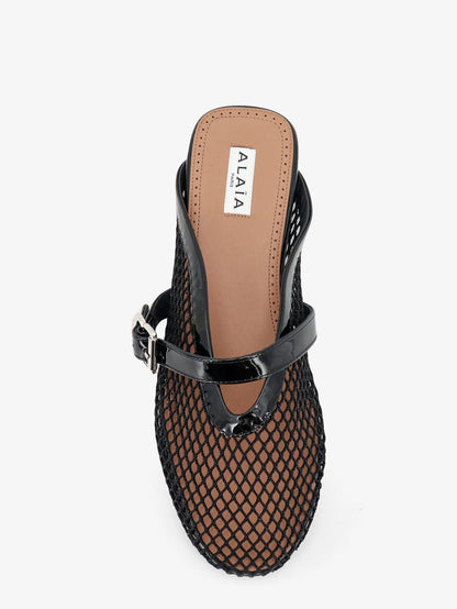 ALAÏA - Flat mesh sandals