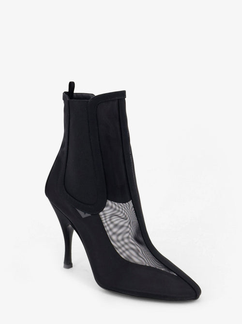 Alaïa Mesh Chelsea boots - Noir