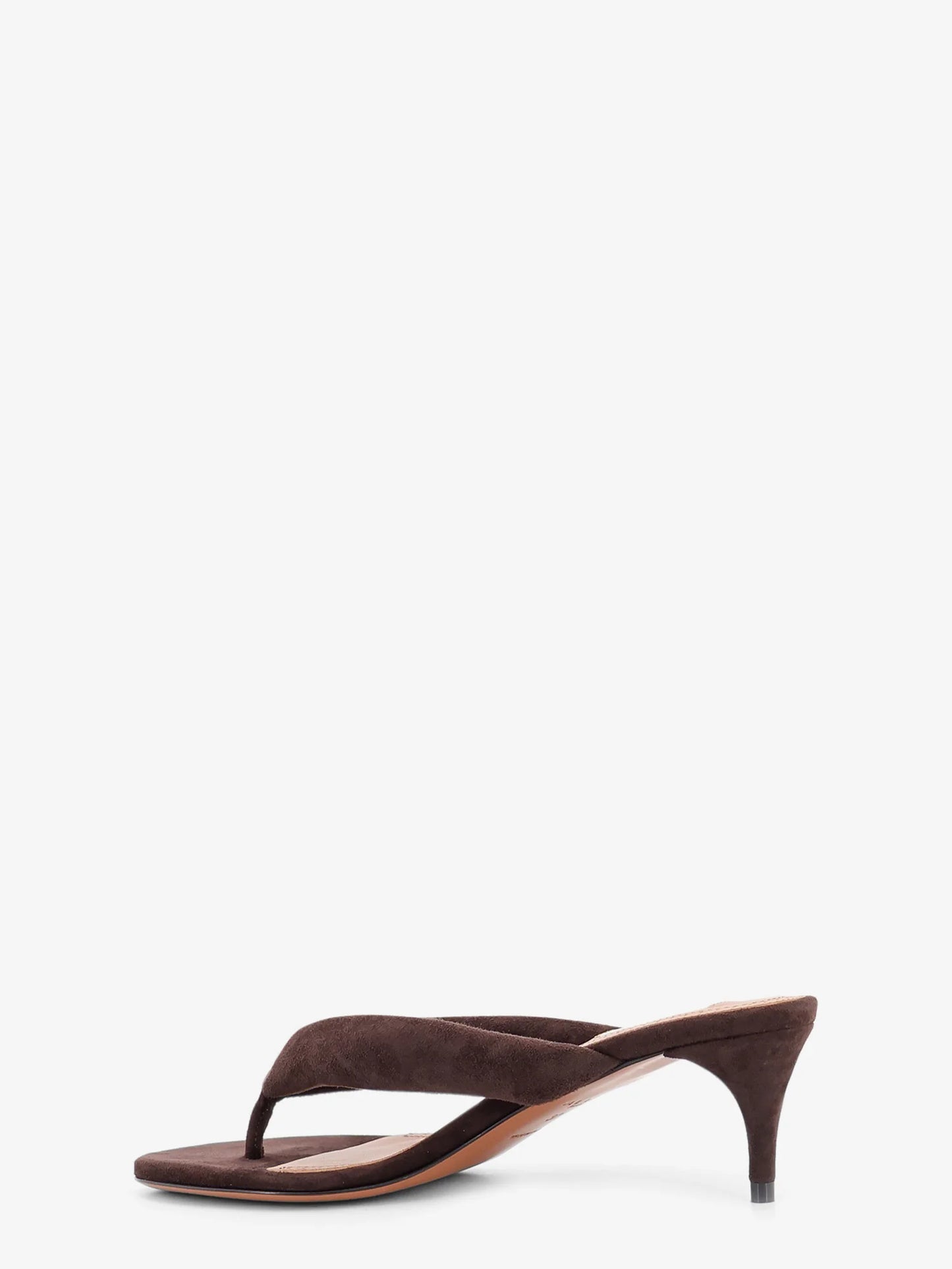 ALAÏA - Suede heeled sandals