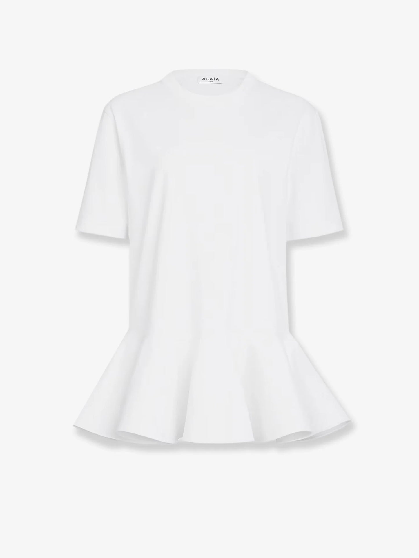 ALAÏA - Crinoline cotton jersey t-shirt
