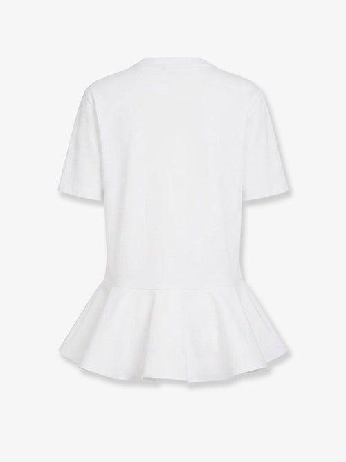 Alaia Crinoline cotton jersey t-shirt - Blanc