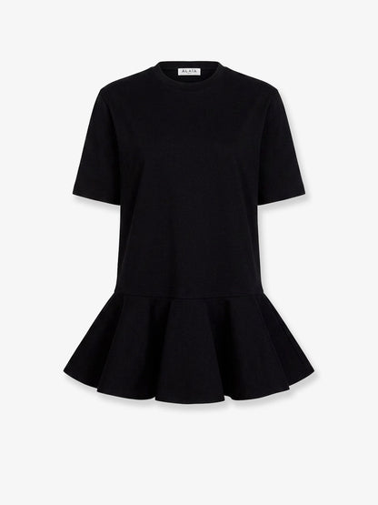 Alaia Crinoline cotton jersey T-shirt - Noir