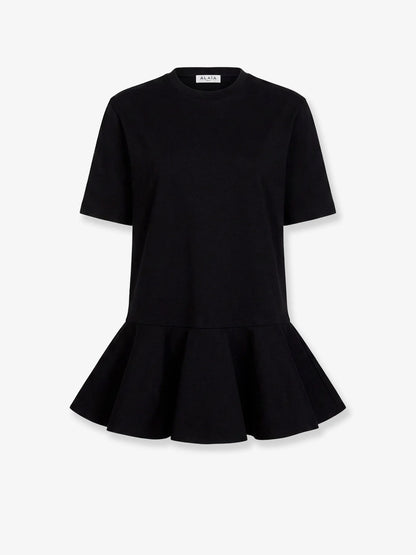 ALAÏA - Crinoline cotton jersey t-shirt