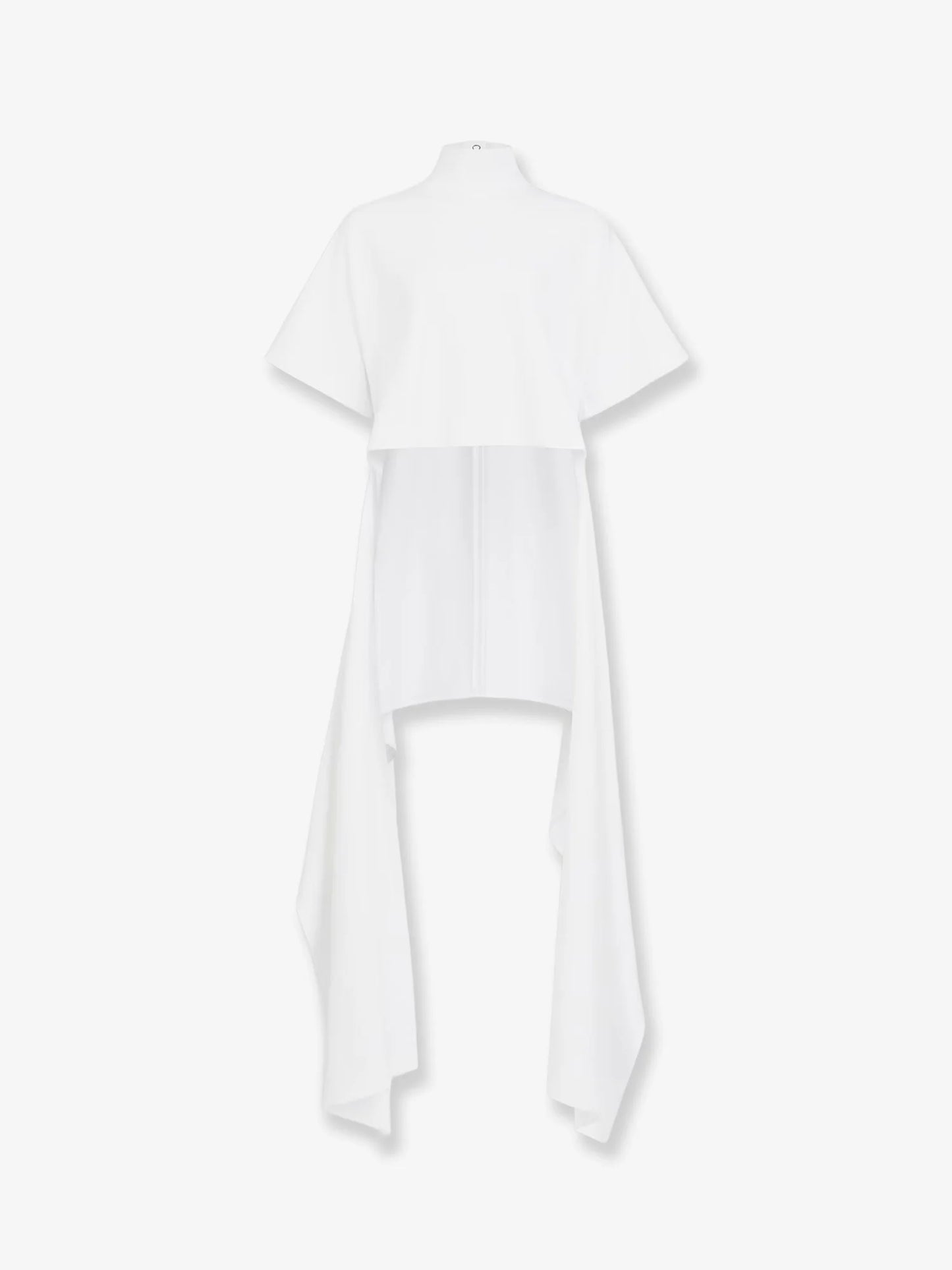 ALAÏA - Asym cotton blend t-shirt