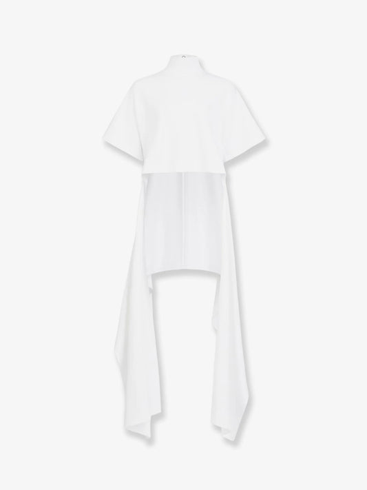 Alaia Asym Cotton Blend T Shirt