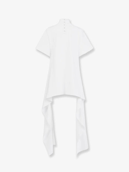 ALAÏA - Asym cotton blend t-shirt