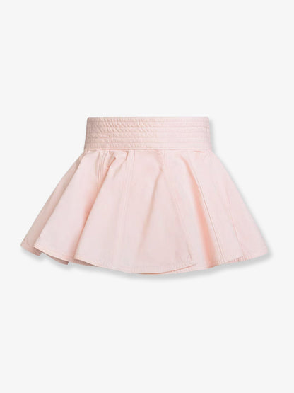 Alaia Peplum cotton belt - Rose Pale
