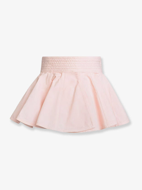Alaia Peplum cotton belt - Rose Pale
