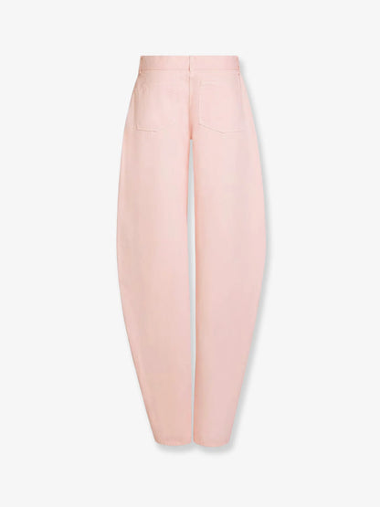 Alaia Barrel Fit Denim Trousers