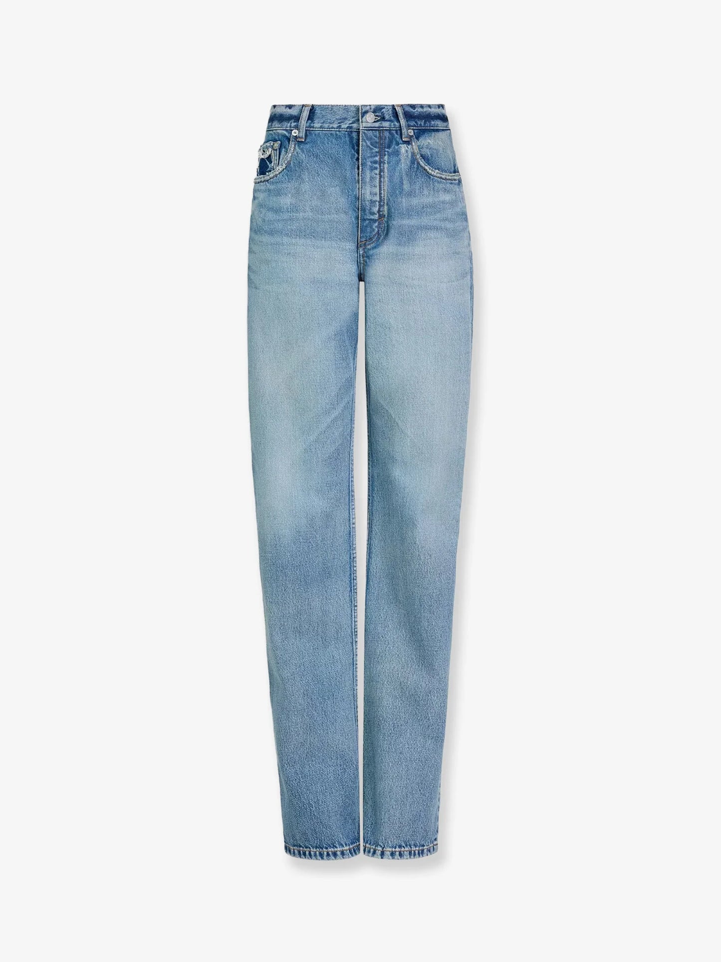 ALAÏA - Blue denim jeans