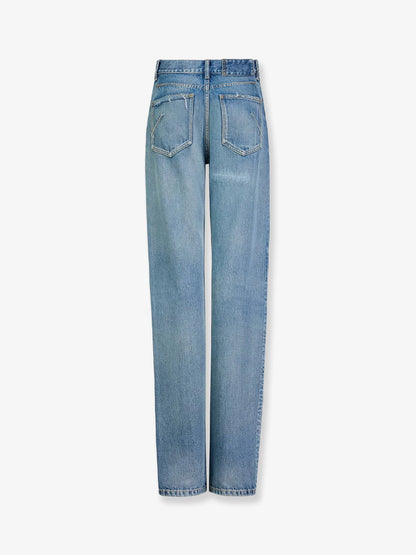 ALAÏA - Blue denim jeans