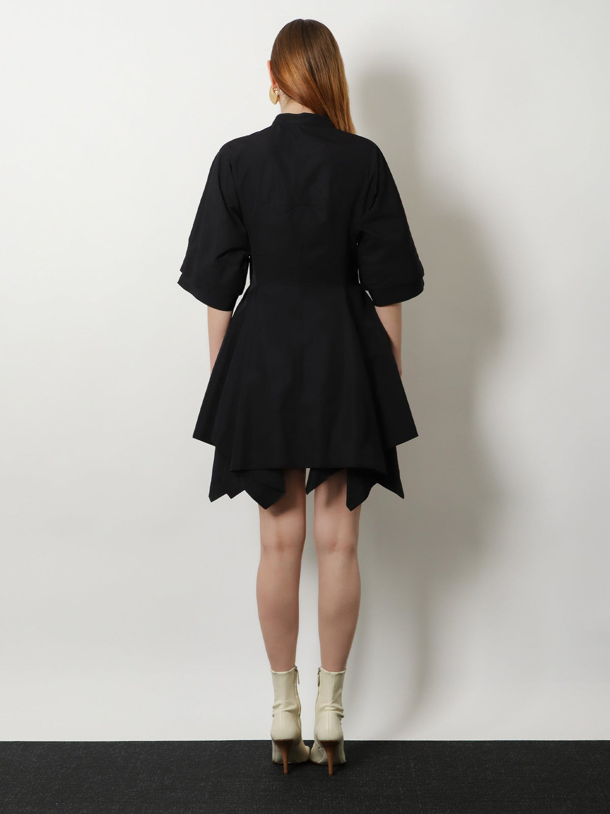 Alaia Panelled cotton dress - Noiralaia