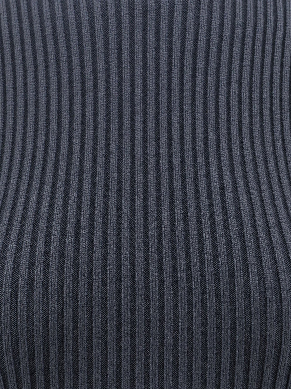 Alaïa Ribbed Skater dress - Grisbleu