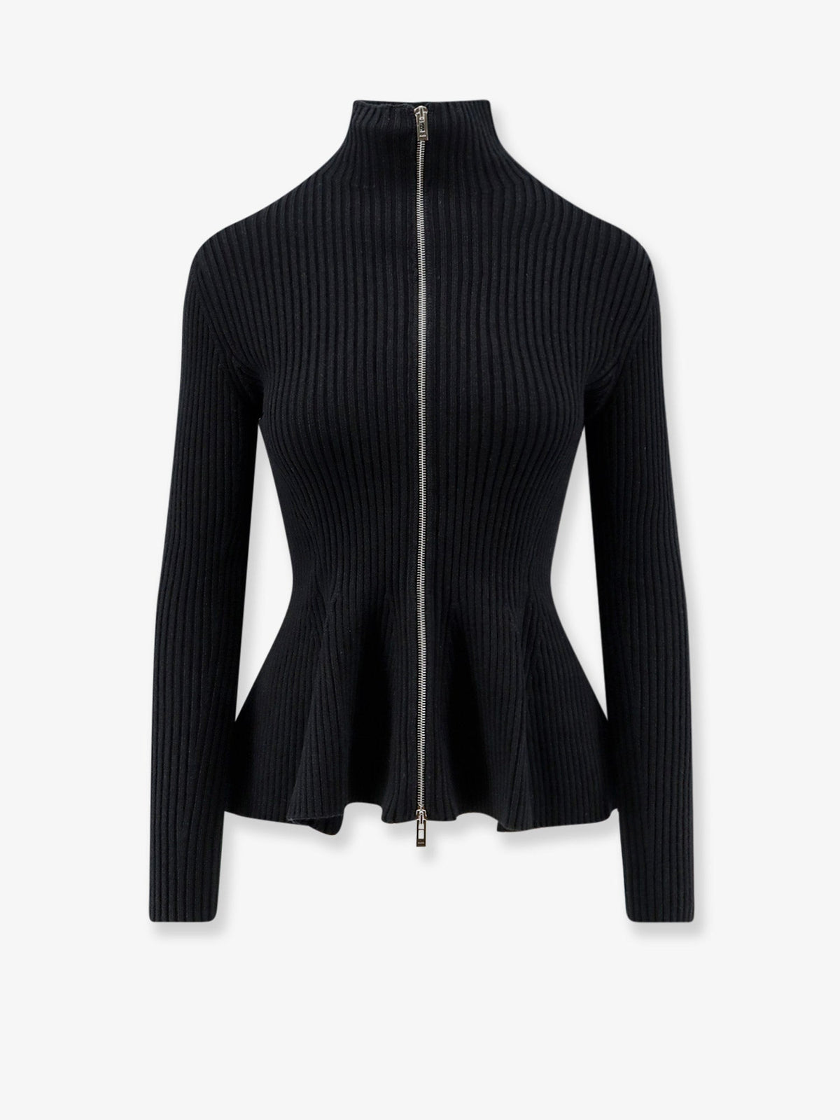 Alaïa Wool blend sweater with ribbed pattern - Noiralaia