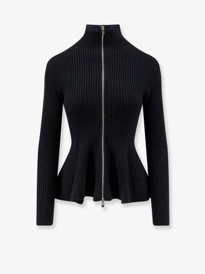 Alaïa Wool blend sweater with ribbed pattern - Noiralaia