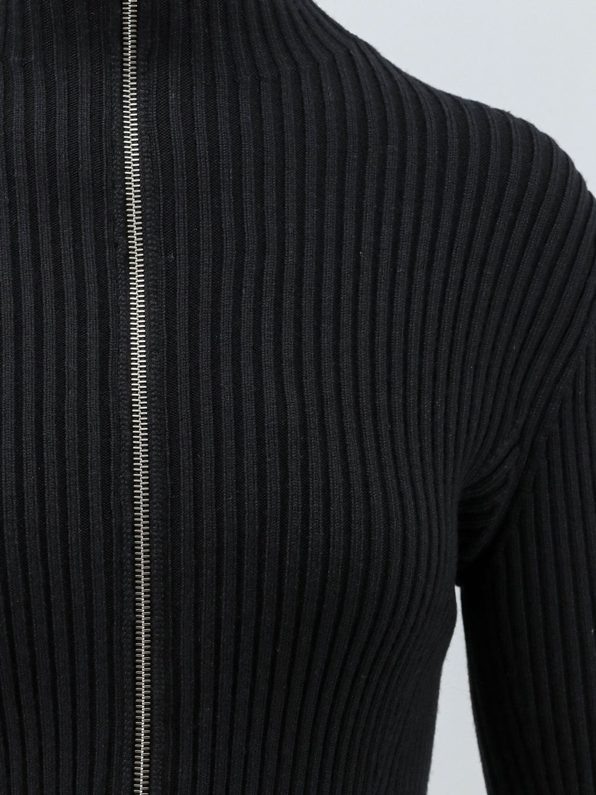 Alaïa Wool blend sweater with ribbed pattern - Noiralaia