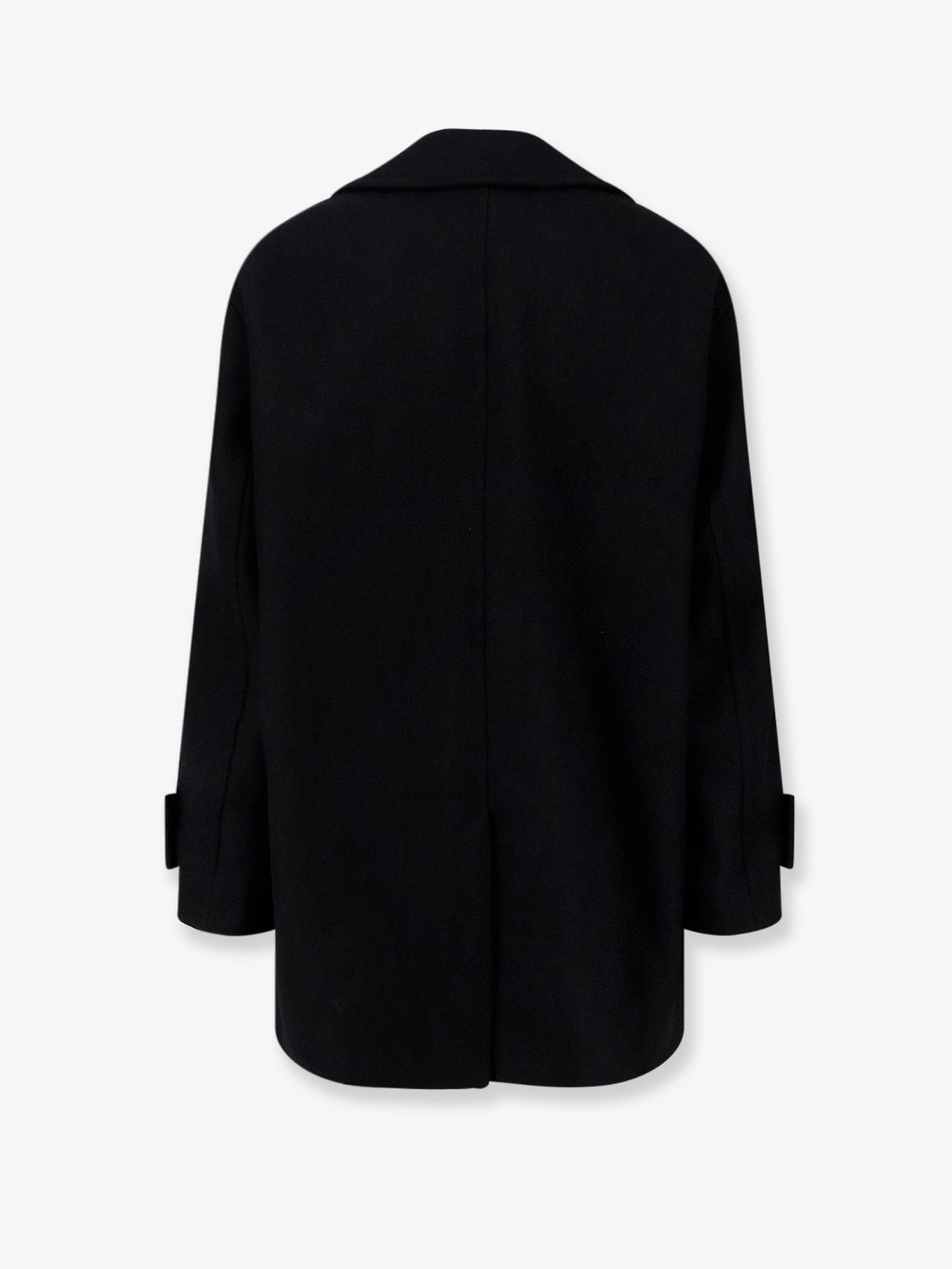 Ami Paris Virgin wool peacoat - Black