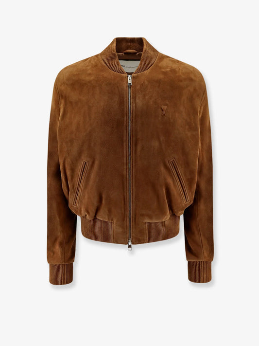 Ami Paris Suede Goatskin Jacket