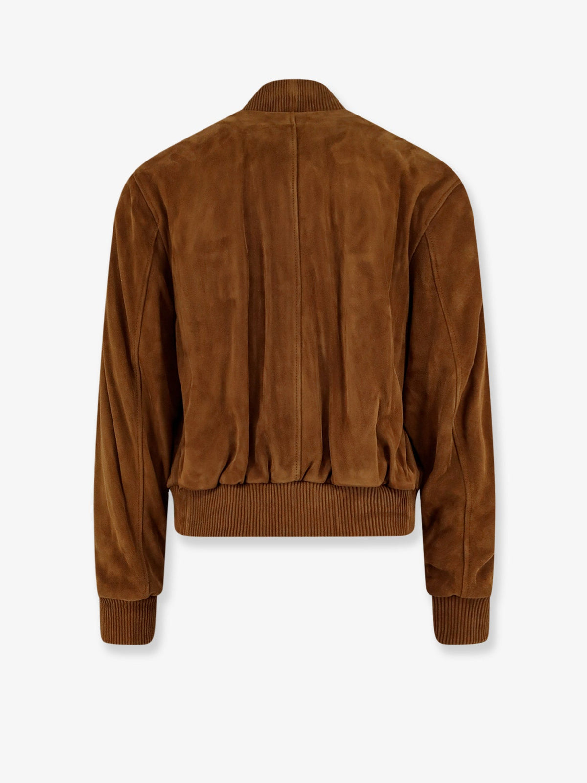 Ami Paris Suede goatskin jacket - Tabac
