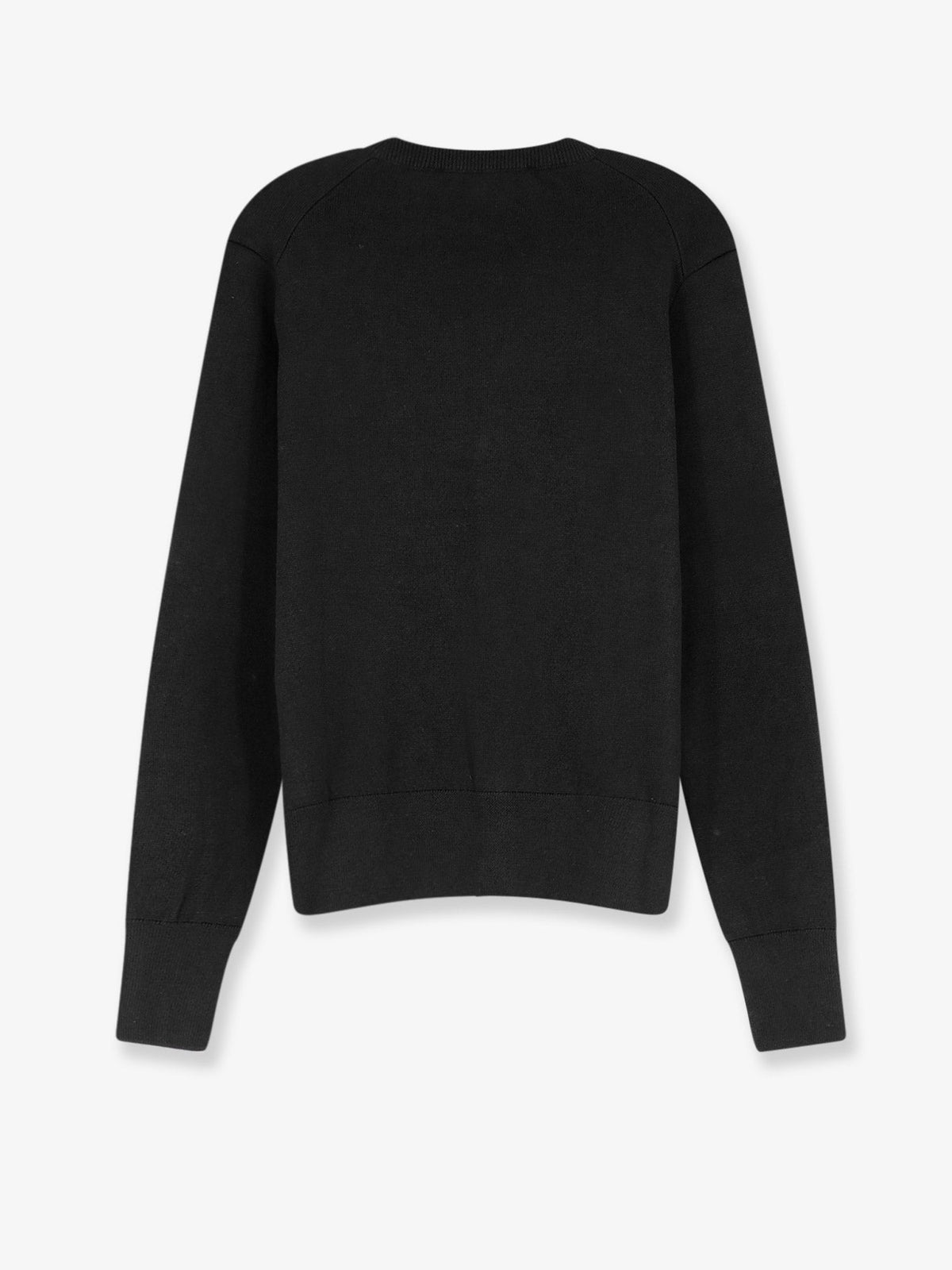 Ami Paris Wool cardigan with Logo embroidery - Noirrouge