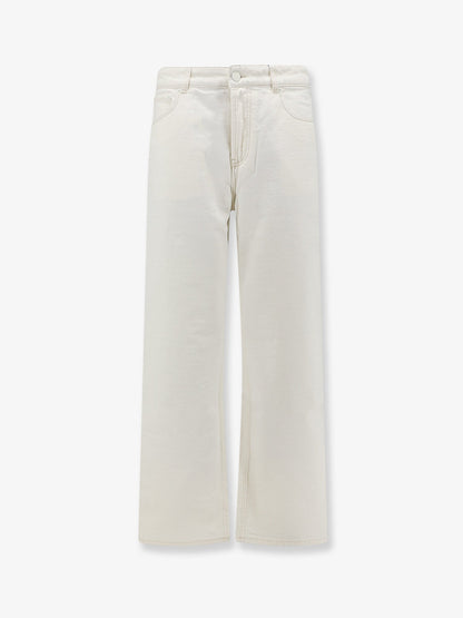 Ami Paris White denim trousers - Blanccreme