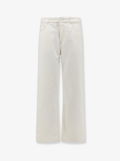 Ami Paris White denim trousers - Blanccreme