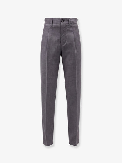 Ami Paris Virgin wool trousers - Griscarbone