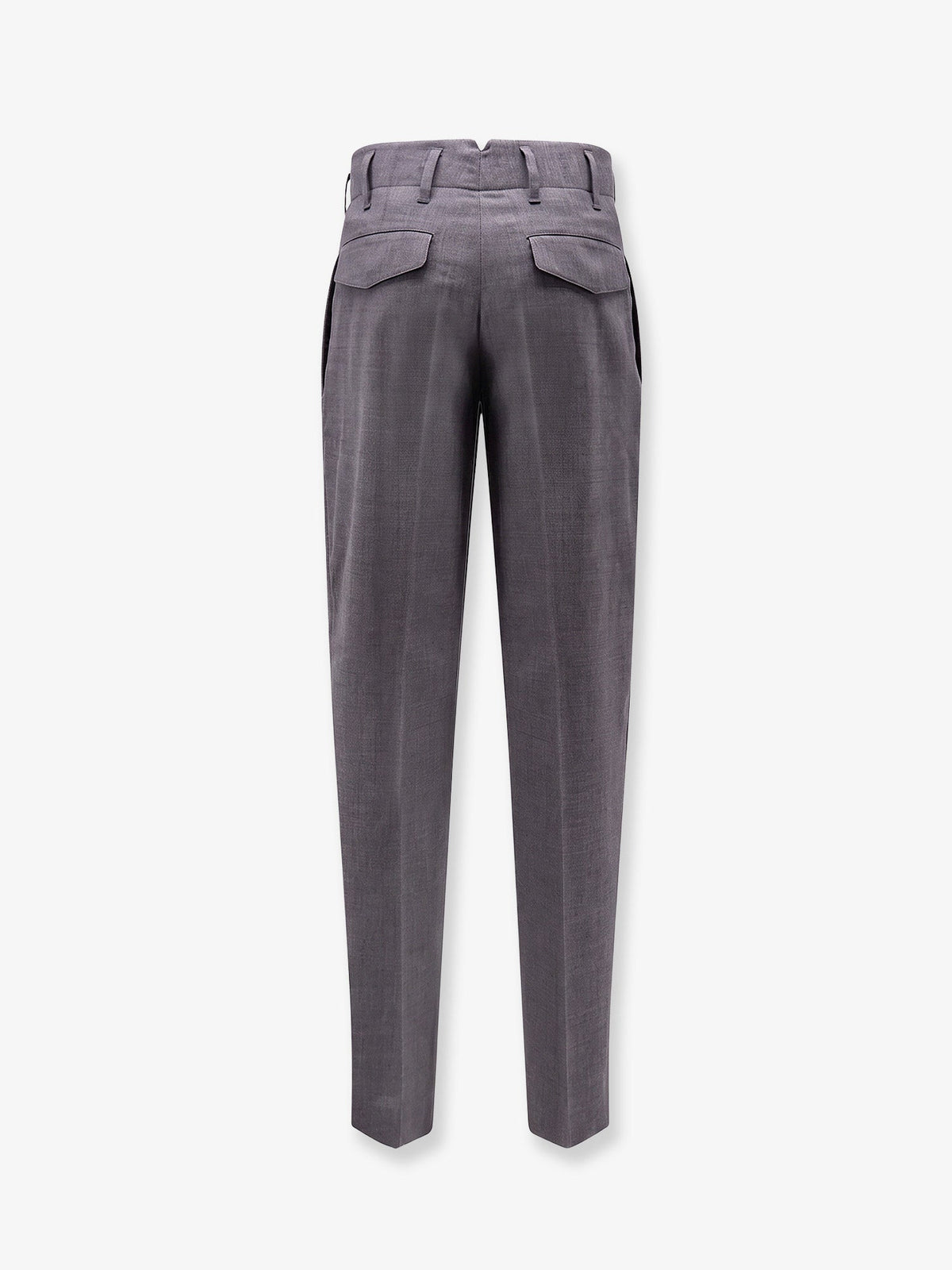 Ami Paris Virgin wool trousers - Griscarbone