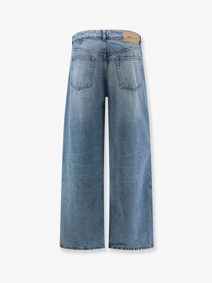AMI PARIS - Blue denim jeans